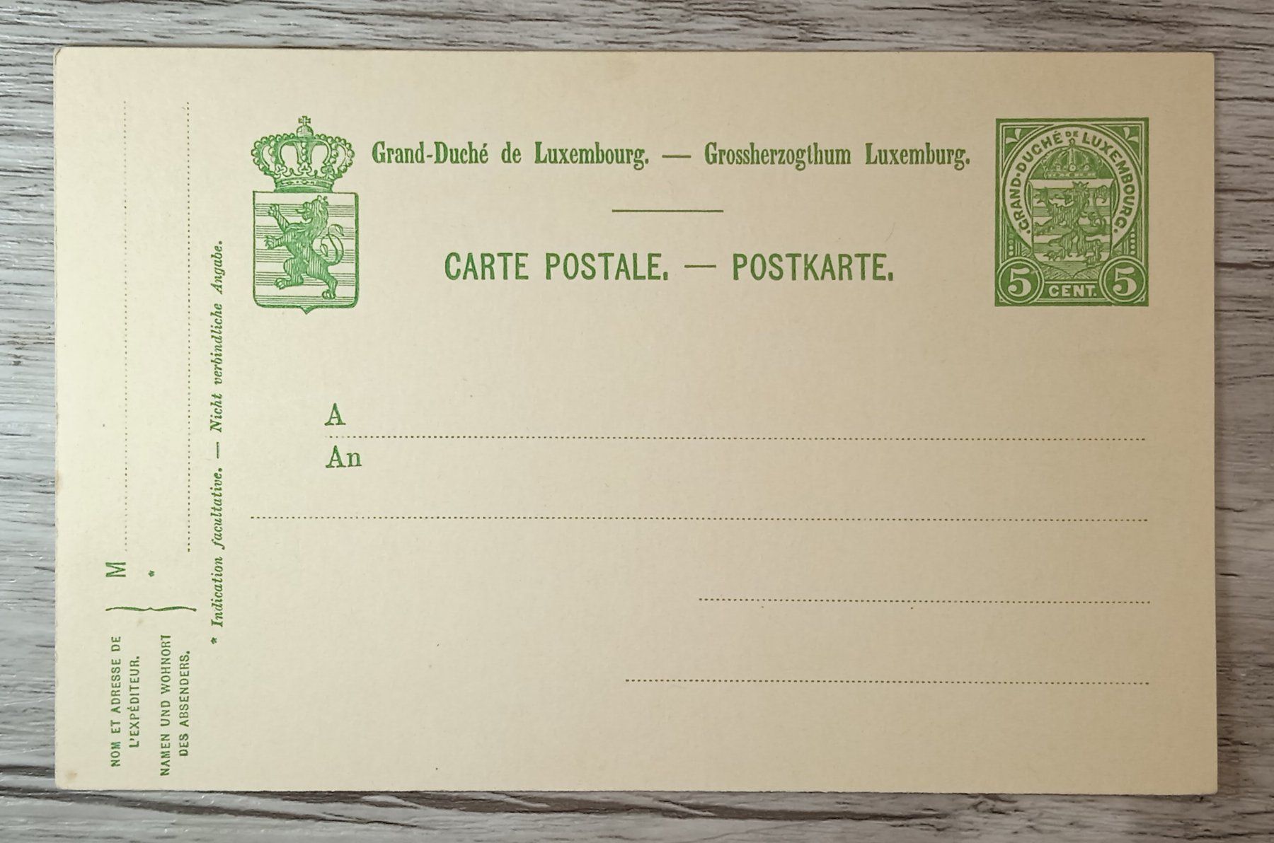 Alle Briefmarken: TR48 Carte Postale + Timbre Luxembourg 19xx – Gebraucht aus Cousset von Patrick_Collections