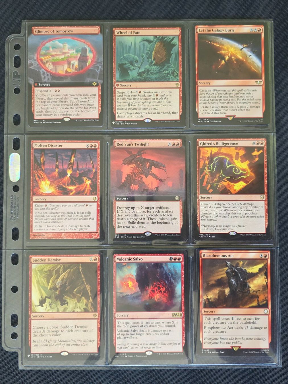 Magic The Gathering Sammelbilder & Trading cards: Rote Rare Karten - Sorcery - MTG - ab 1 CHF – Gebraucht aus Zürich von Semagets 1