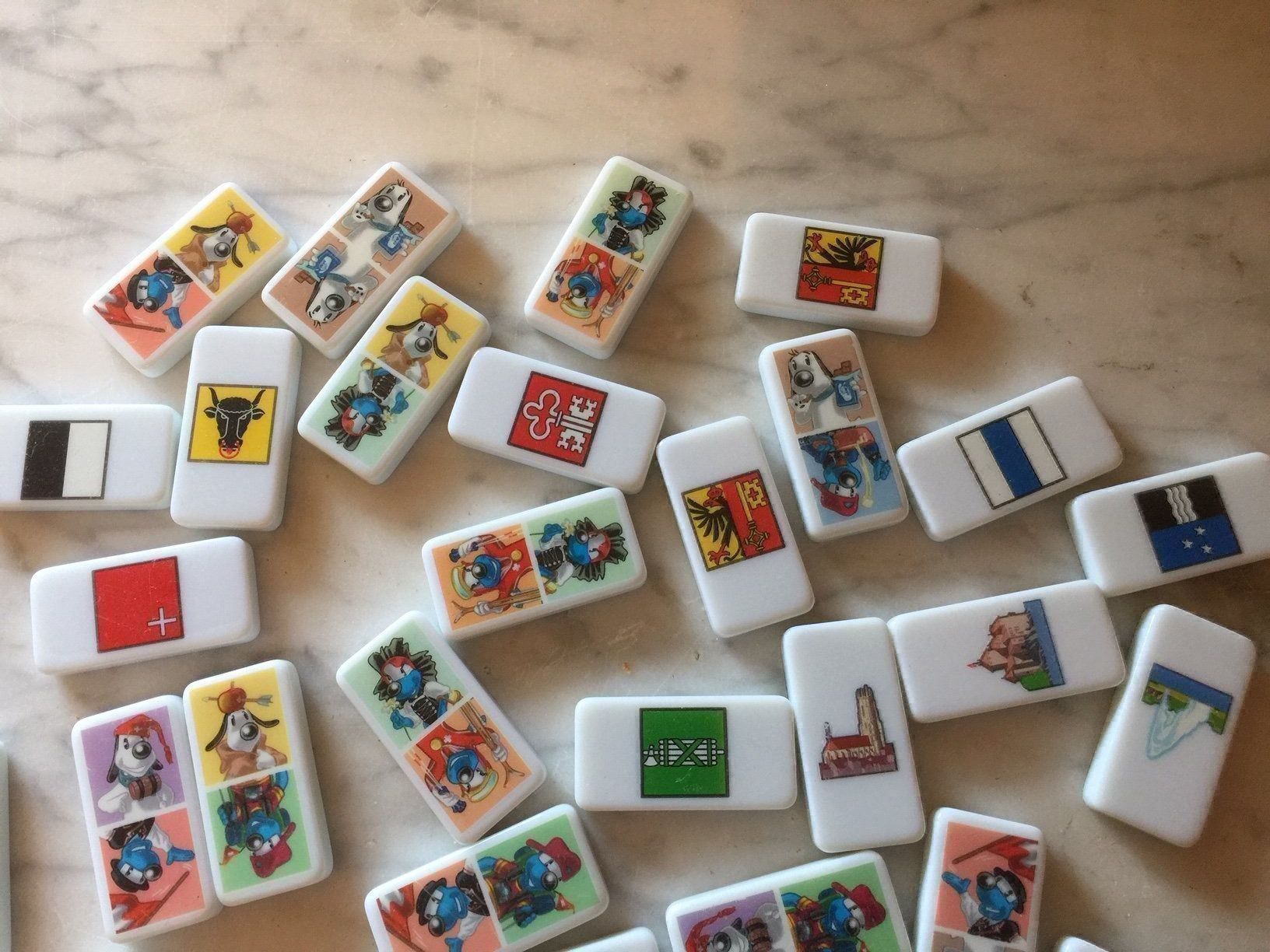 Giochi: Domino-Spiel- mit Comics Bilder – Usato da Bolligen venduto da Astrophysiker06 3