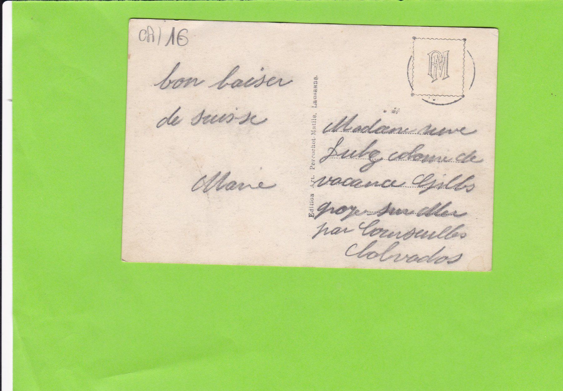 Cartoline postali: Vue générale du CHATERLARD – Usato da St. Peterzell venduto da neckertal 1