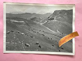 1954 Arosa. Weisshornsattelhütte des SAC.