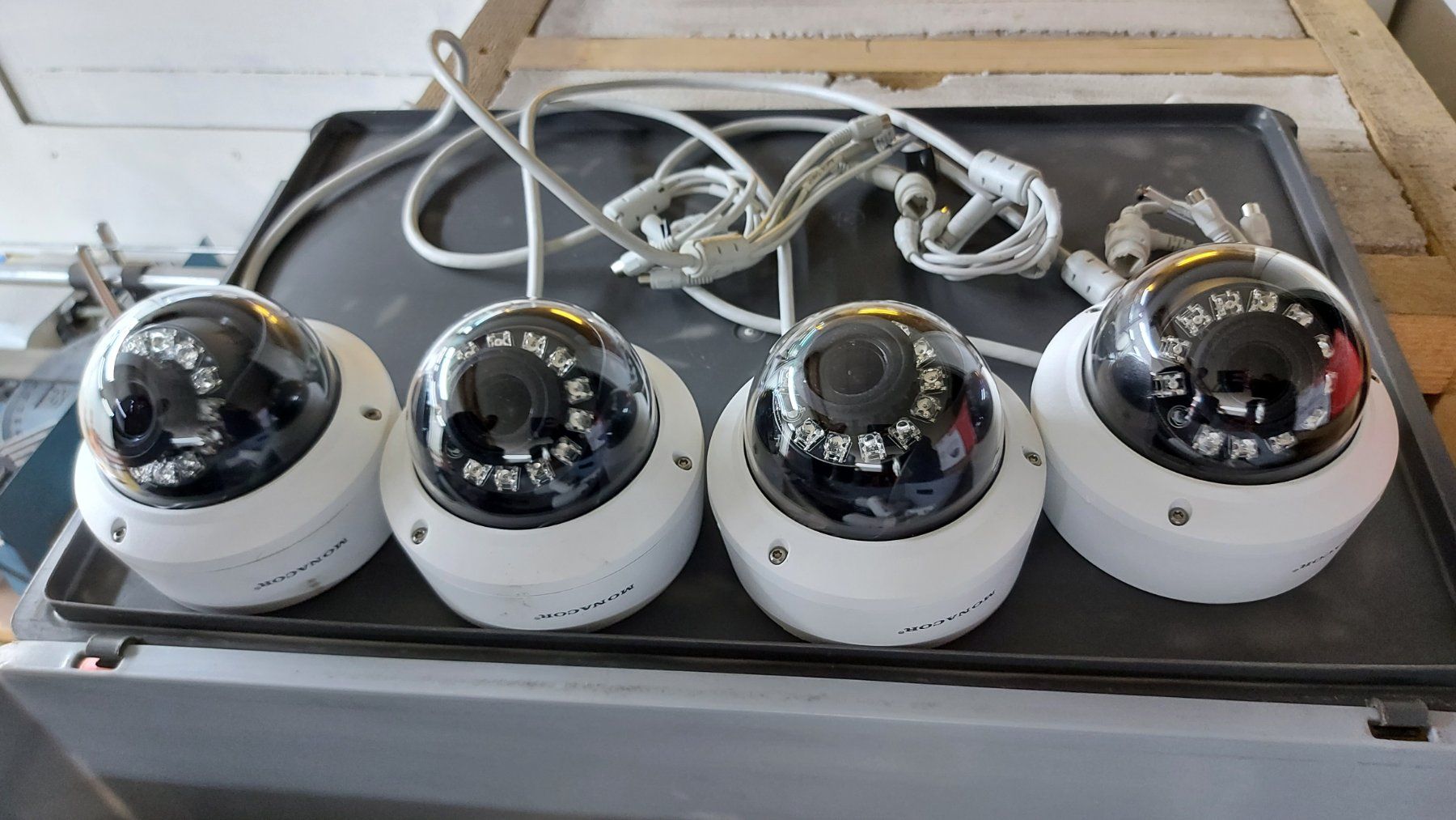 Videocamere: Videoüberwachungsset Marke Monacor – Usato da Künten venduto da Soku3