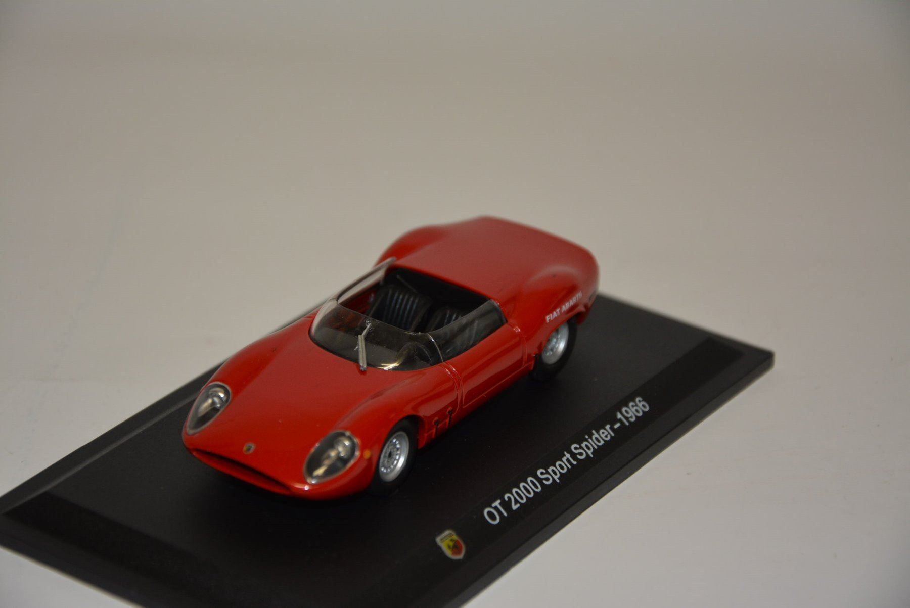 Abarth Modellini d'auto: Abarth OT 2000 Sport Spider 1966 , 1:43 – Nuovo (secondo la descrizione) da Goldach venduto da Feivel9 2