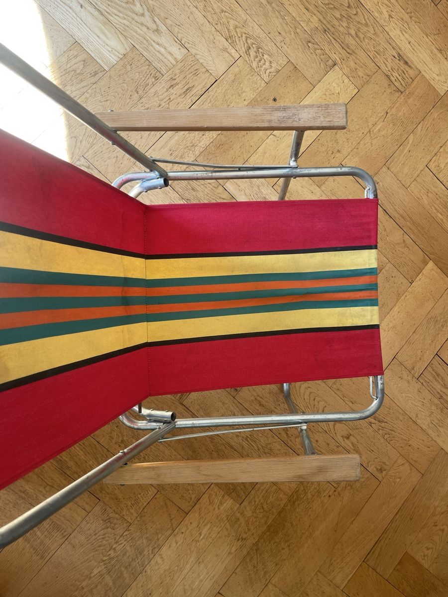 Stühle: VINTAGE CAMPINGSTUHL KLAPPBAR – Gebraucht aus Biel/Bienne von Jilo 5