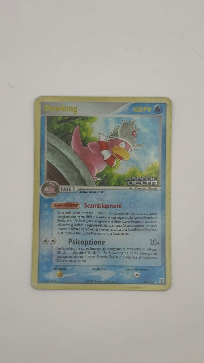 Pokémon Carte collezionabili: Slowking holo Reverse Ex Species Delta 28/113 – Usato da Belprahon venduto da Rob_ain