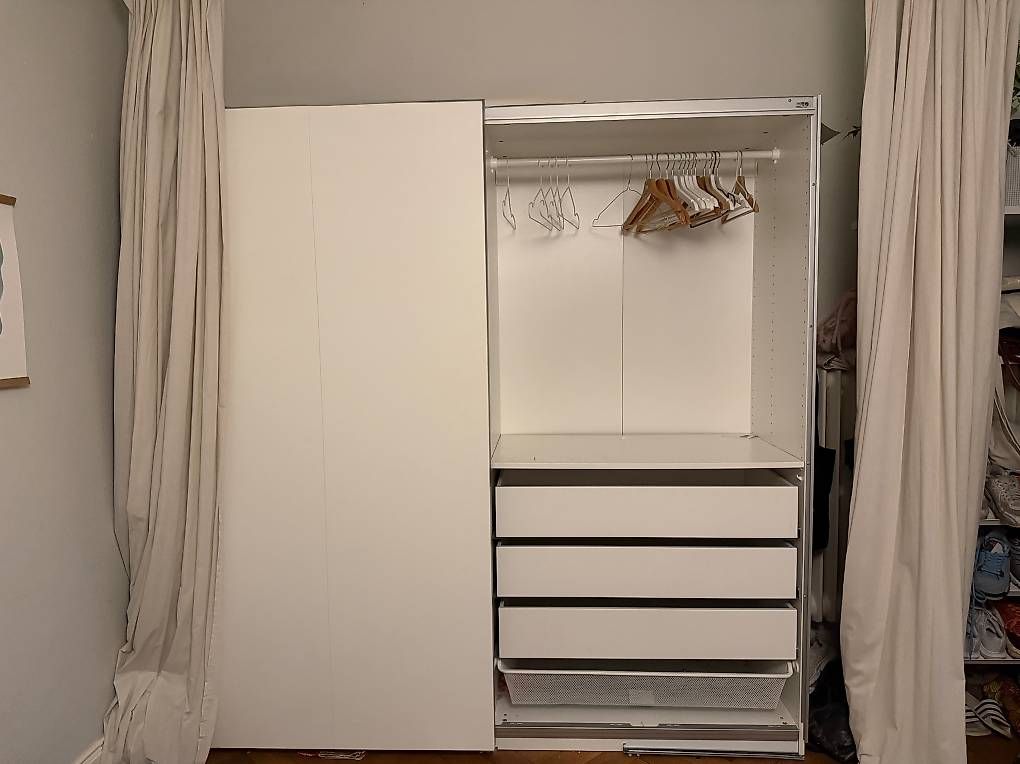 Ikea Armadi: Ikea PAX Kleiderschrank weiss – Usato da Basel venduto da jil_bbd7