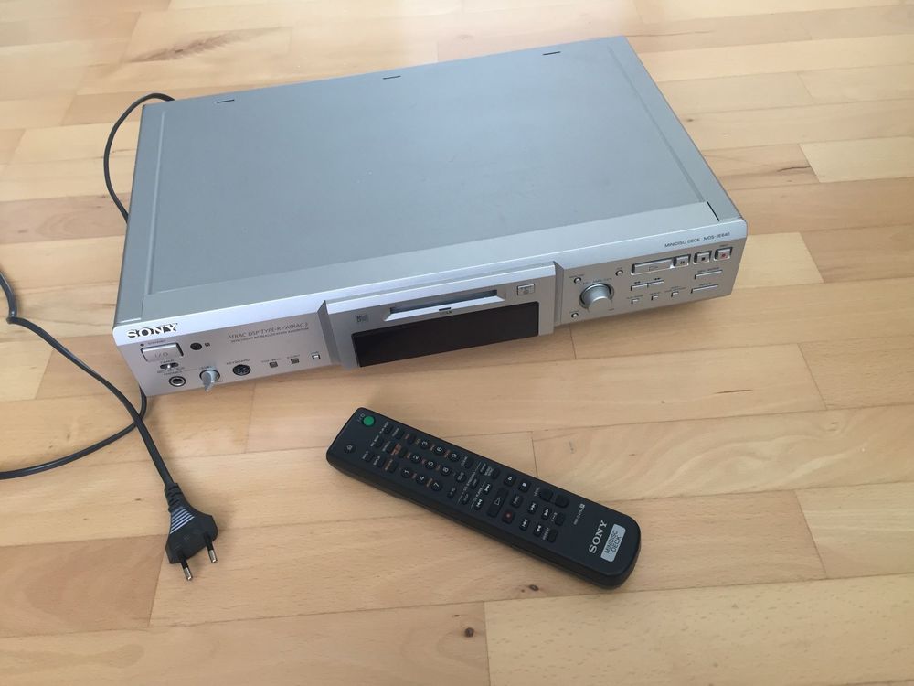 Minidisc Deck Sony MDSJE640 Kaufen auf Ricardo