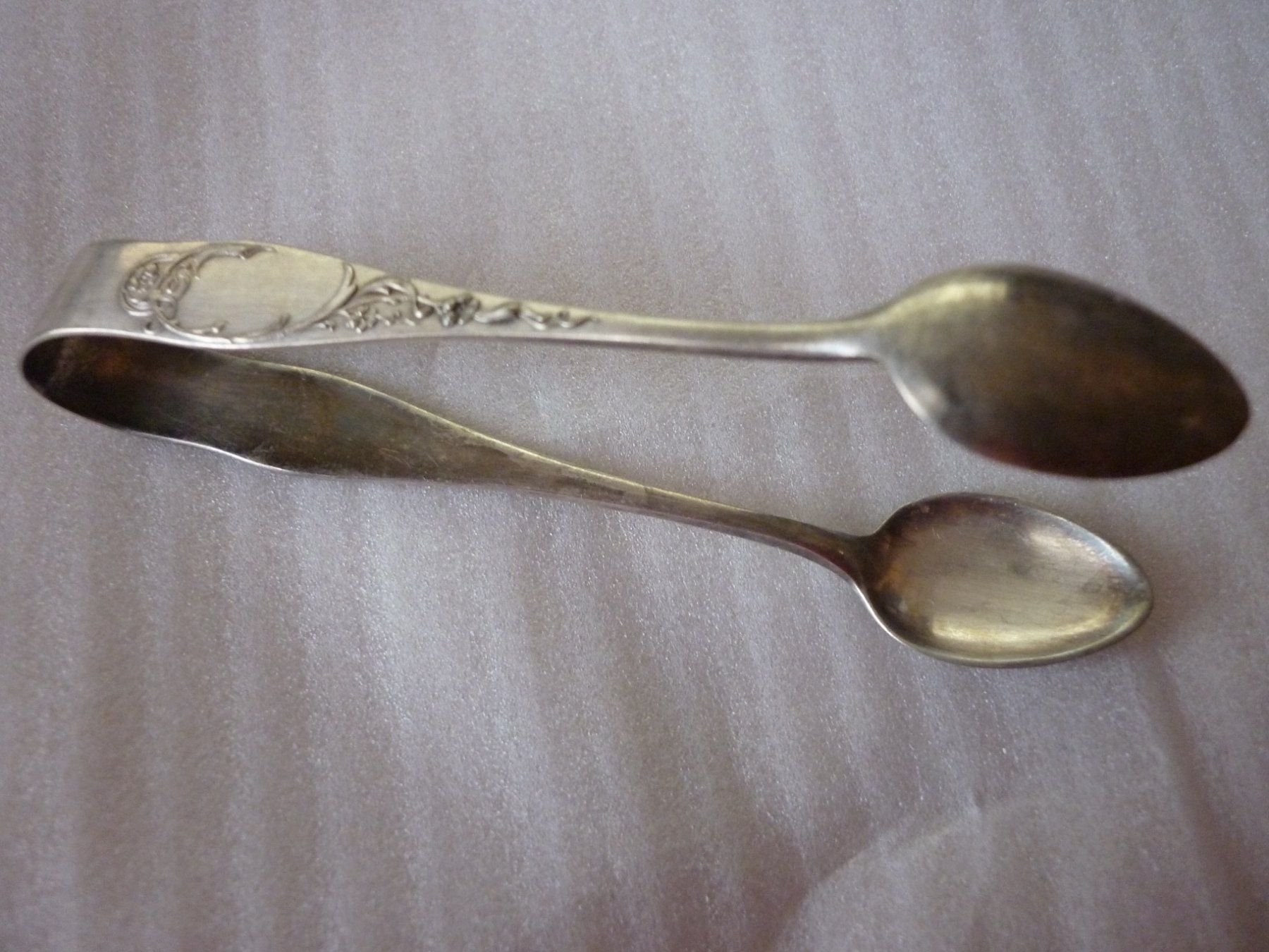 WMF Set di posate: antike Zuckerzange im Jugendstil-Design – Usato da Zürich venduto da gallienus