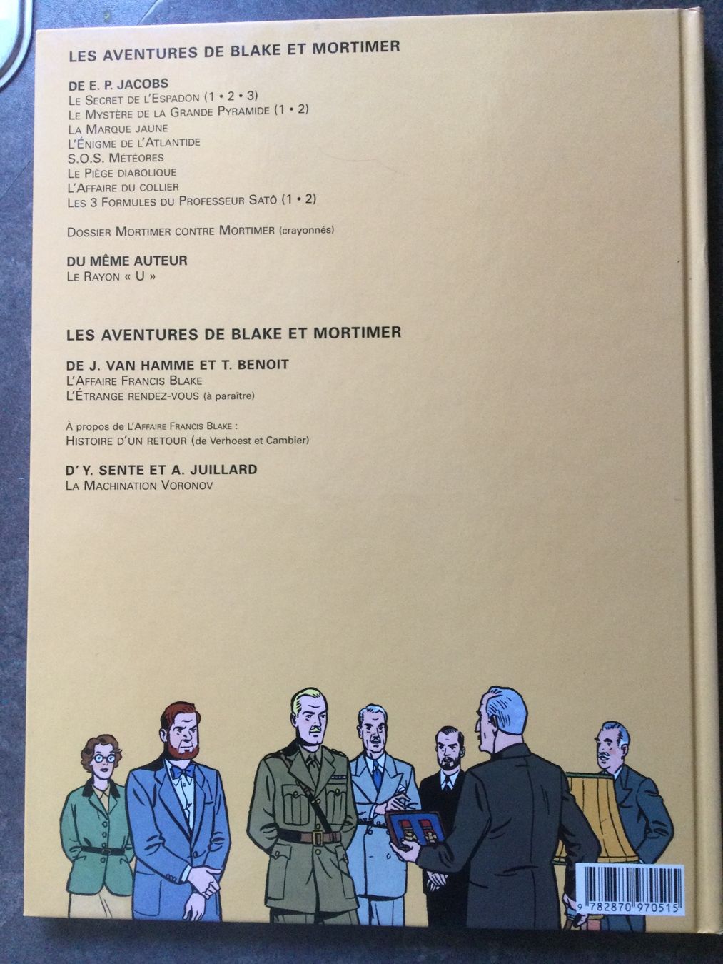 Comics: Blake et Mortimer : L'Affaire Francis Blake – Gebraucht aus Yvorne von herjoy 1