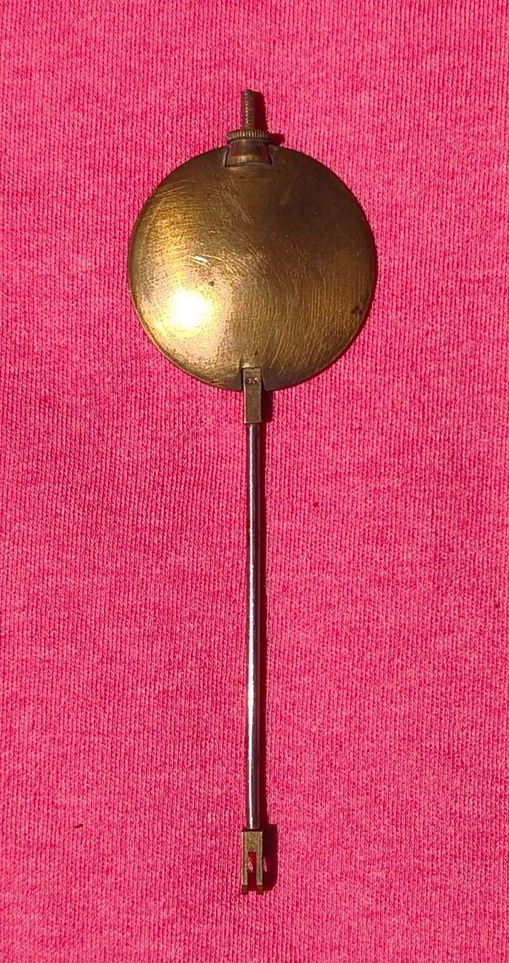 Stand- & Wanduhren: Uhrenpendel, Pendelstab mit Pendellinse aus Messing / 211 – Gebraucht aus Zürich von Tanteemma369 9