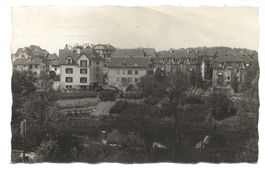 Zürich - Stadt - Wohnquartier am Weiher - echt Foto-AK  1927