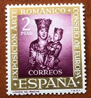 Briefmarken aus Spanien Romanische Kunst  ungestempelt