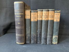 7 Stück antiquarische Bücher zum Thema Ökonomie