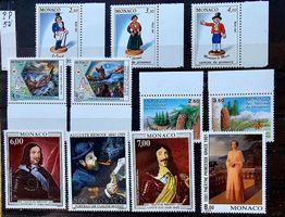 MONACO timbres neufs ** ~1991