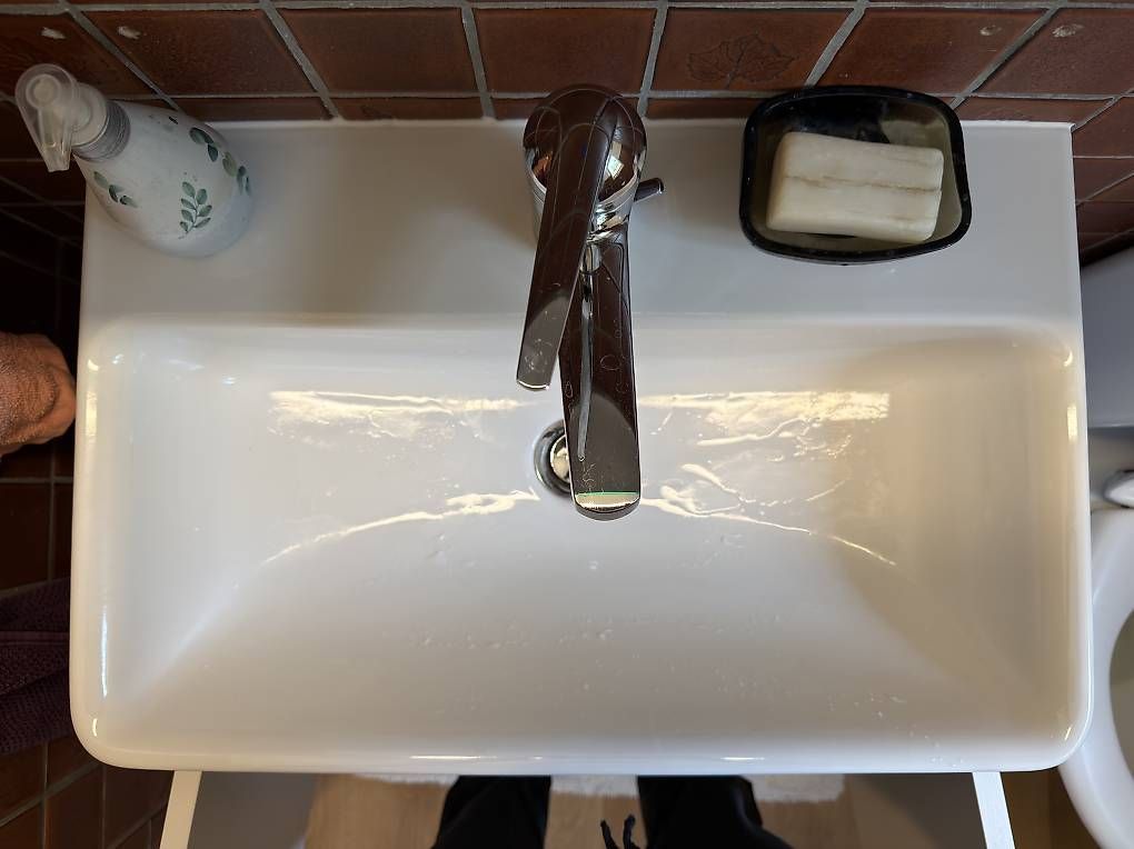 Mobili per bagno: Waschtischunterschrank mit Waschbecken – Usato da Etzgen venduto da mary.fee 3