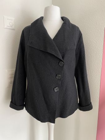 Kriss Jacke Filz schwarz XL