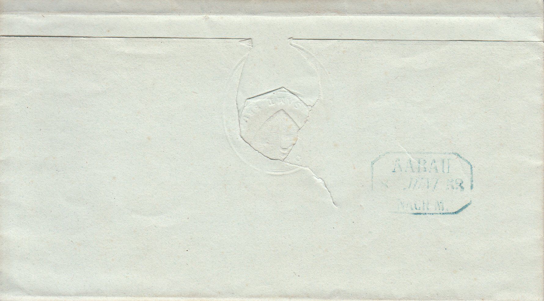 Alle Briefmarken: BoM Brugg - Aarau 1853, mit "Abart" – Gebraucht aus Bürglen TG von StampGraf 1