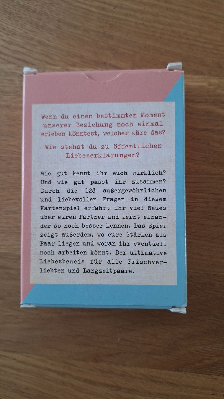 Jeux: Spiel Was ich an dir liebe – Neuf (Voir description) à Othmarsingen par StreSa 1