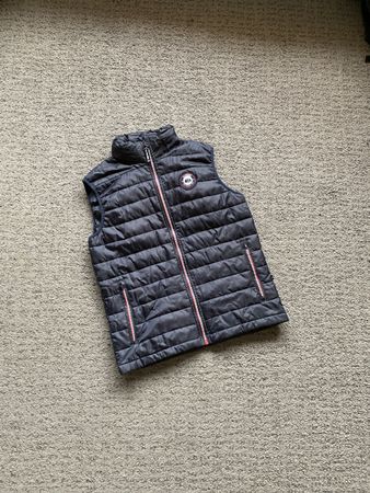Gilet Hublot bleu marine taille S polyester homme