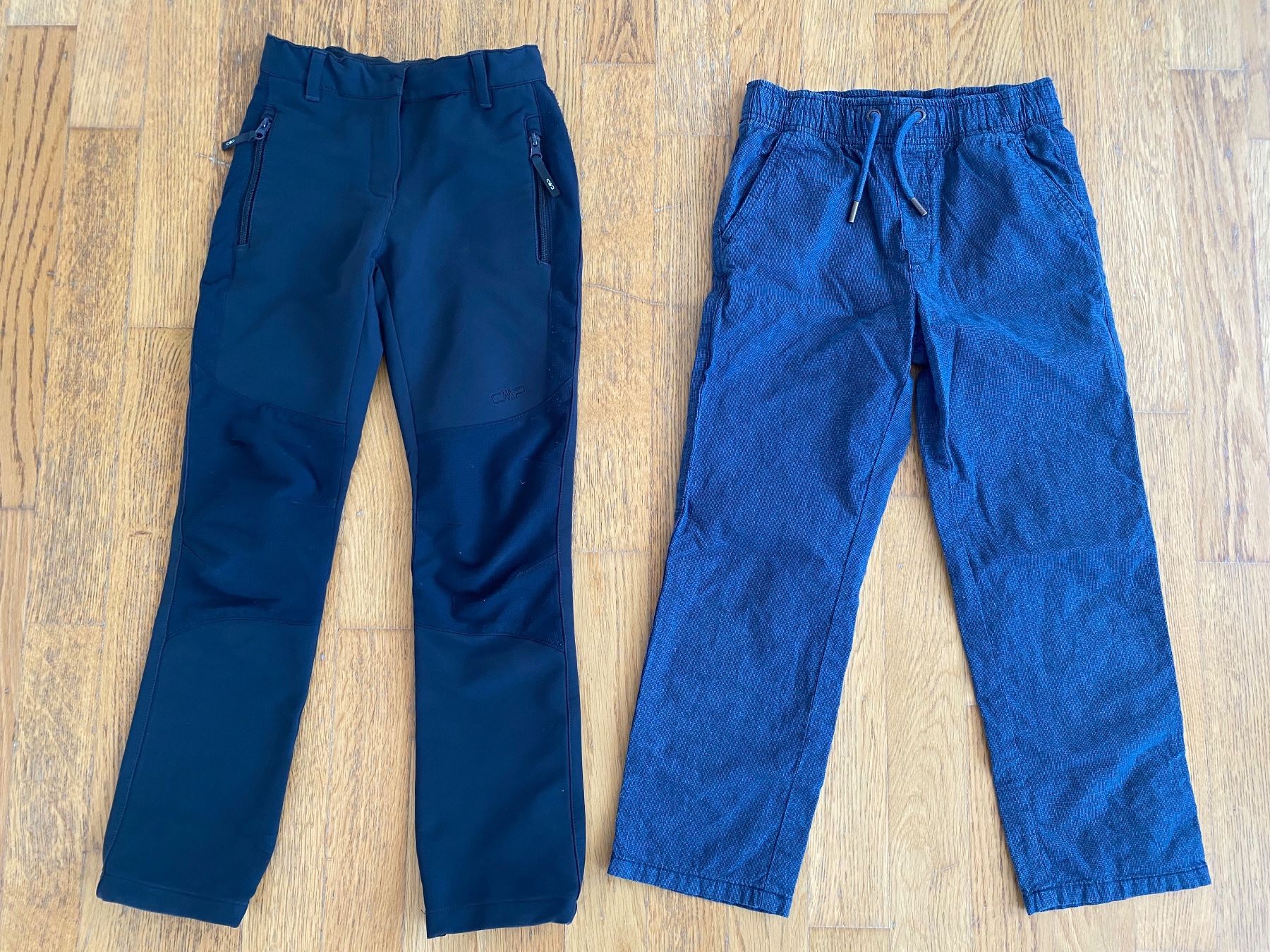 CMP Pantaloni: CMP Wanderhose + C&A Freizeithose Gr128 – Usato da Wädenswil venduto da PeterWaedi
