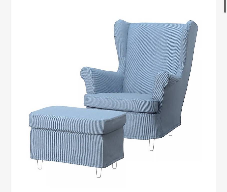 Ikea Sessel: Ikea strandmon Sjölyckan schonbezug – Neu (gemäss Beschreibung) aus Dübendorf von rocki07