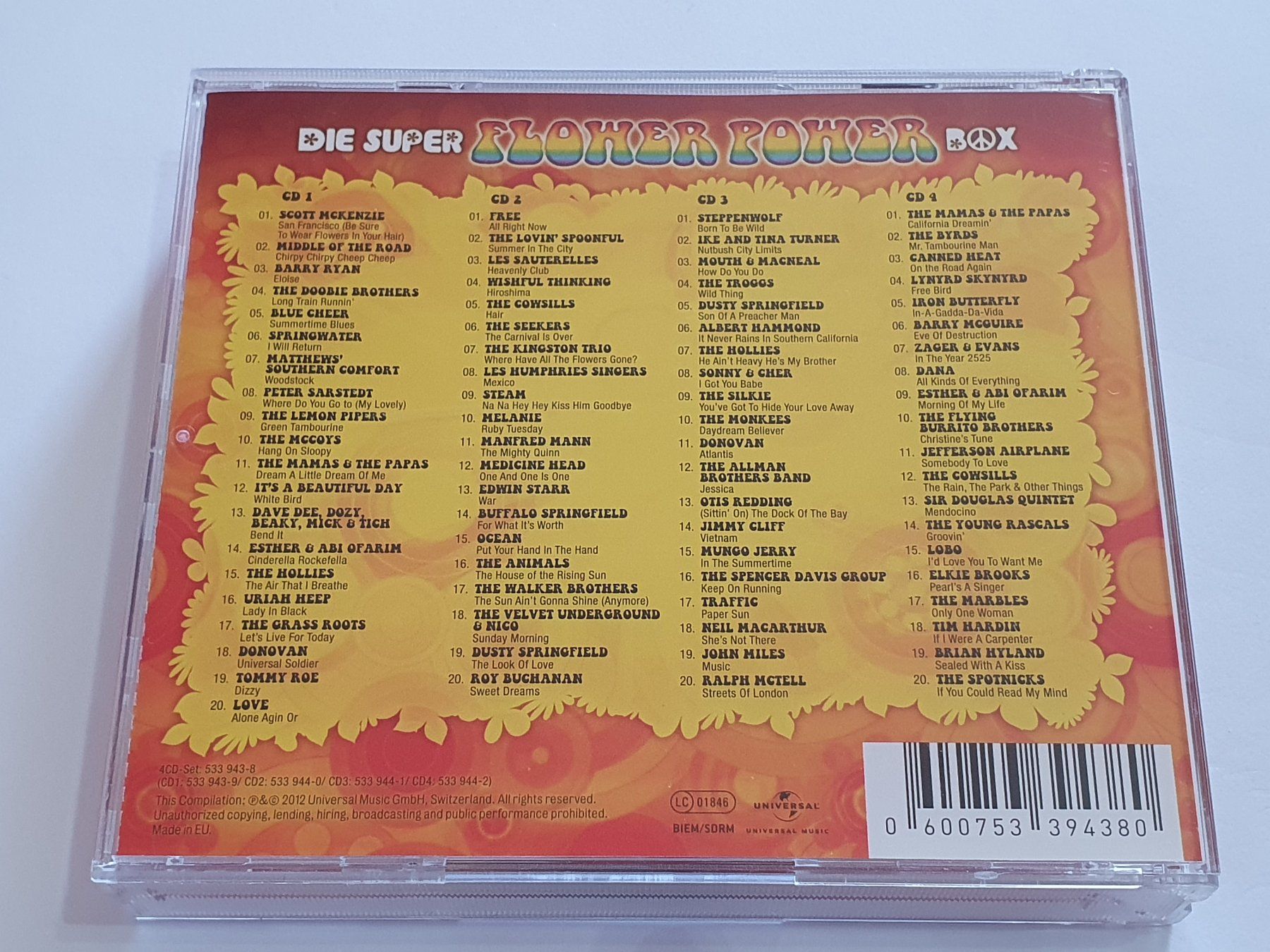 CD: Die Super Flower Power Box | 4 CD – Usato da Dietlikon venduto da Skylab007 1
