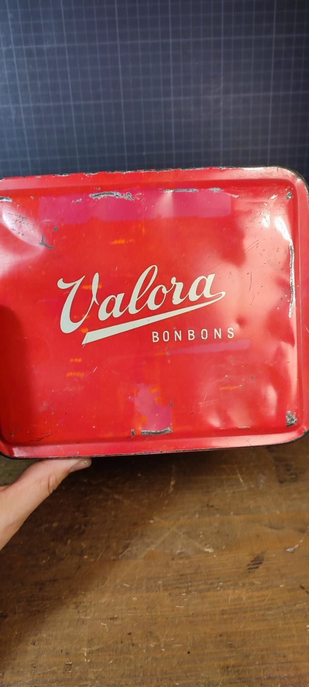 Barattoli: Wunderschöne alte Blechdose VALORA BONBONS – Usato da Gelterkinden venduto da MYSTOREFORYOU4460 3