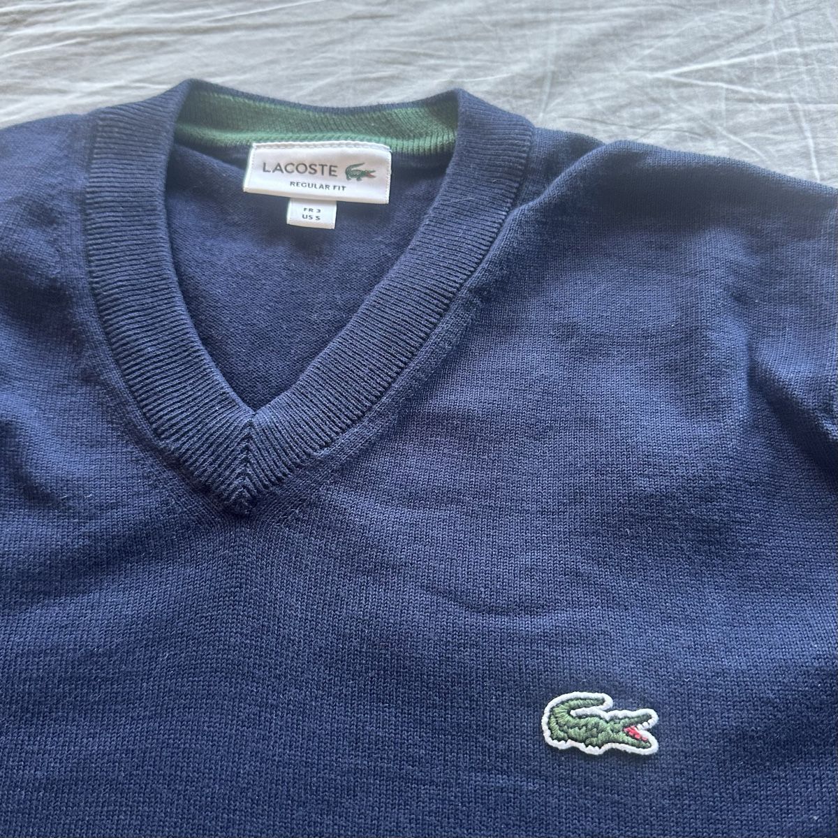 Lacoste Maglioni & Felpe: Lacoste Pullover mit V-Ausschnitt – Nuovo (secondo la descrizione) da Visperterminen venduto da manunik 2
