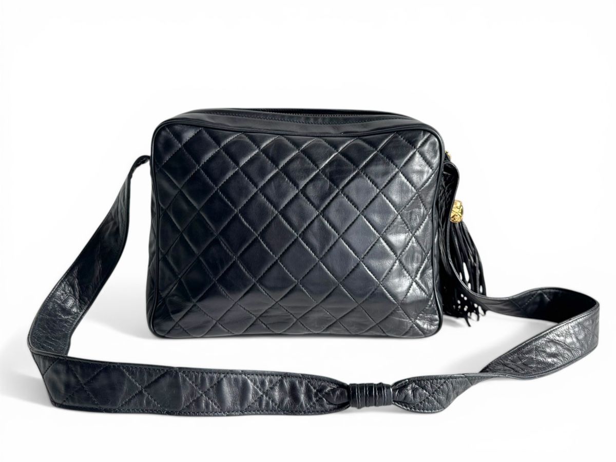 Chanel Borse da donna: CHANEL Lambskin Quilted CC Tassel Camera Case Tasche – Usato da Kriens venduto da hannaandkiko 4