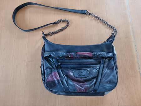 Handtasche aus Leder.