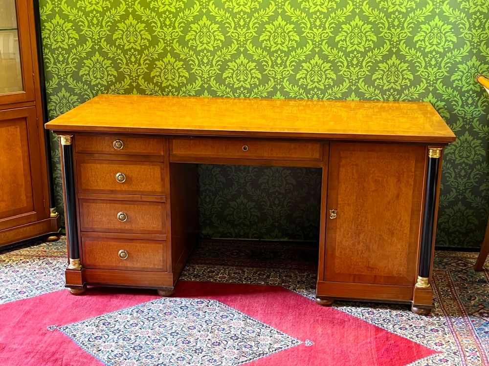 Biedermeier Schreibtisch Sekretär Barock Kirschbaum Louis (Gebraucht ...