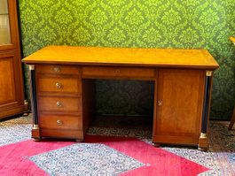 Biedermeier Schreibtisch Sekretär Barock Kirschbaum Louis