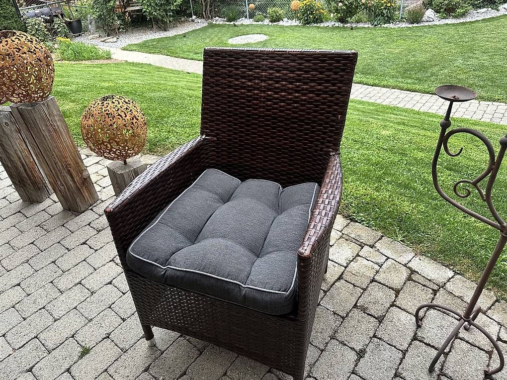 Sedie: 5 Garten Stühle aus Pollyrattan – Usato da sigriswil venduto da markust0102 2