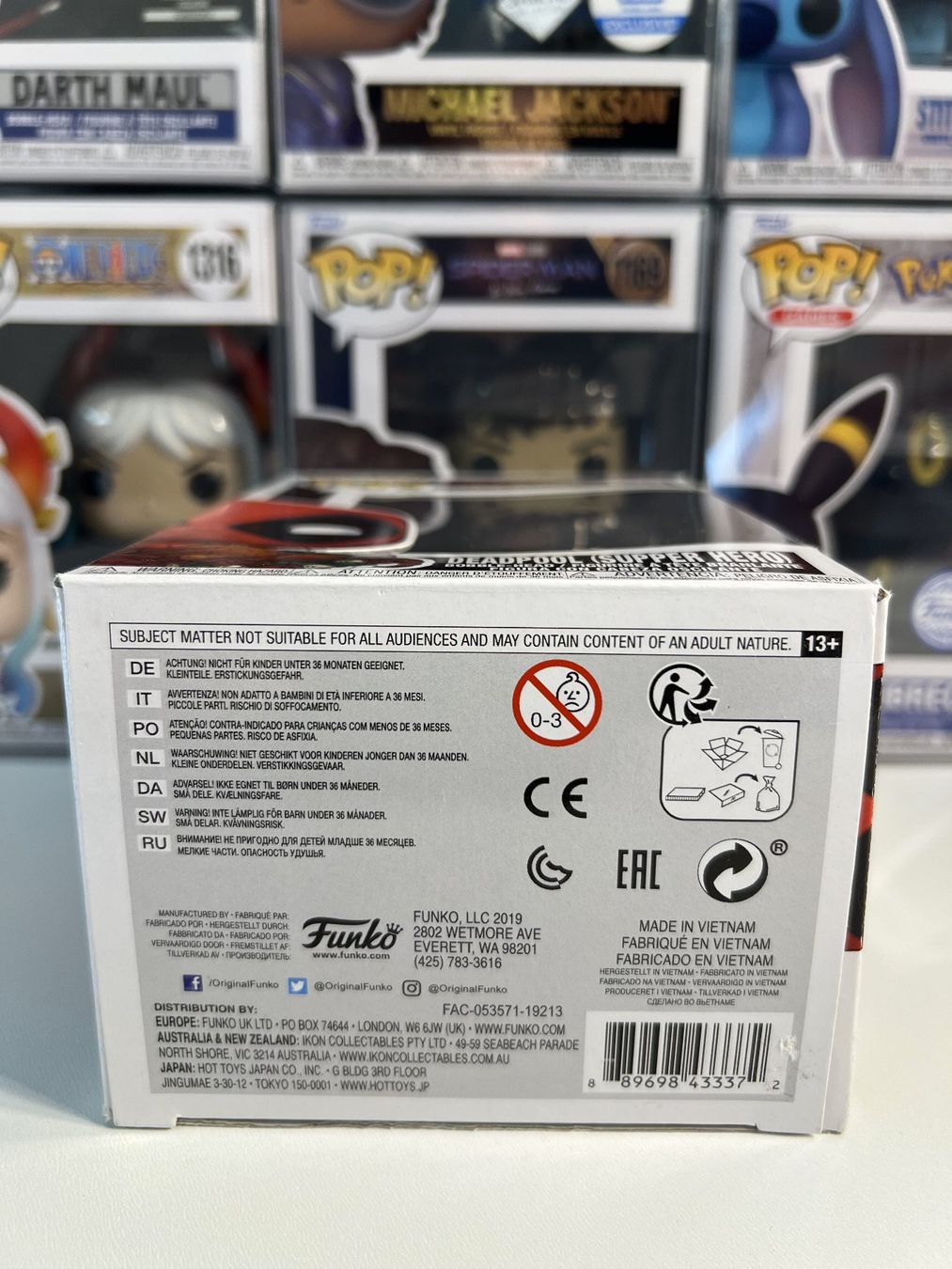 Funko Statuette: Funko POP! Marvel  Deadpool (Supper Hero) – Usato da Le Mouret venduto da perfectbijou 5