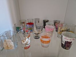 Shotgläser Sammlung ver. Länder