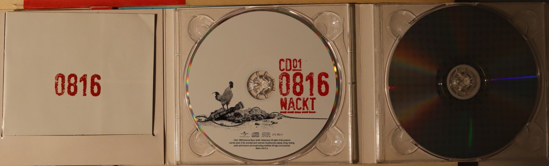CD: Bligg – 0186 Nackt – Usato da Luzern venduto da CONTENTI 1