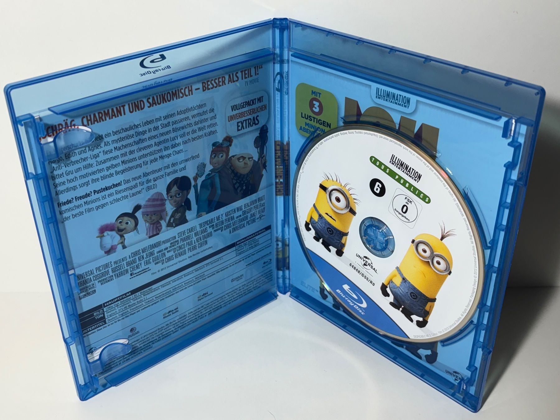 Tutti i DVDs: Ich Einfach Unverbesserlich 2 Blu Ray – Usato da Wilderswil venduto da Sstriker 2