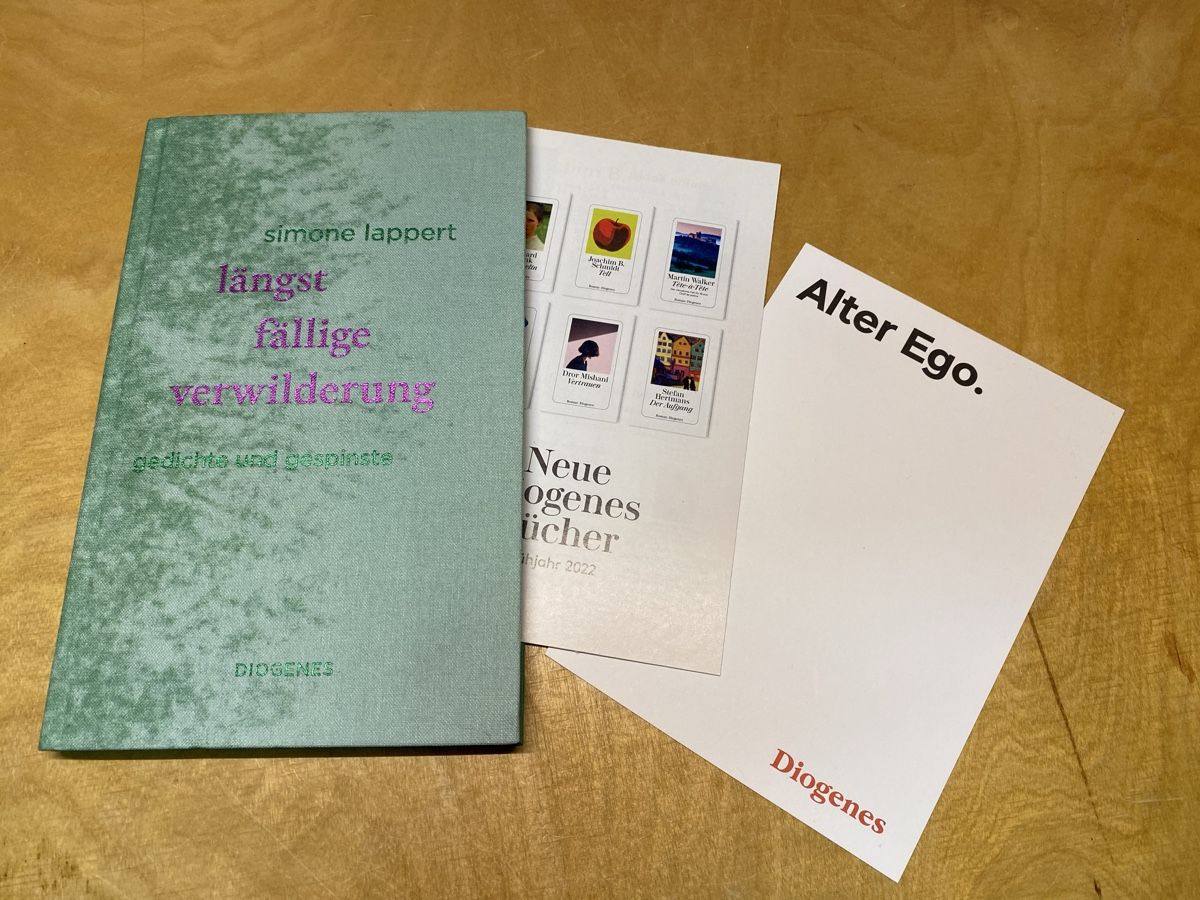 Libri: Buch - Simone Lappert - längst fällige verwilderung – Usato da St.Gallen venduto da kingsamas 3