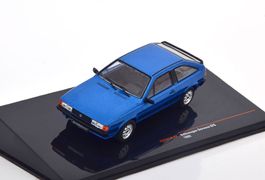 VW Scirocco II GTS 1982-1985 blau met. / schwarz      1:43