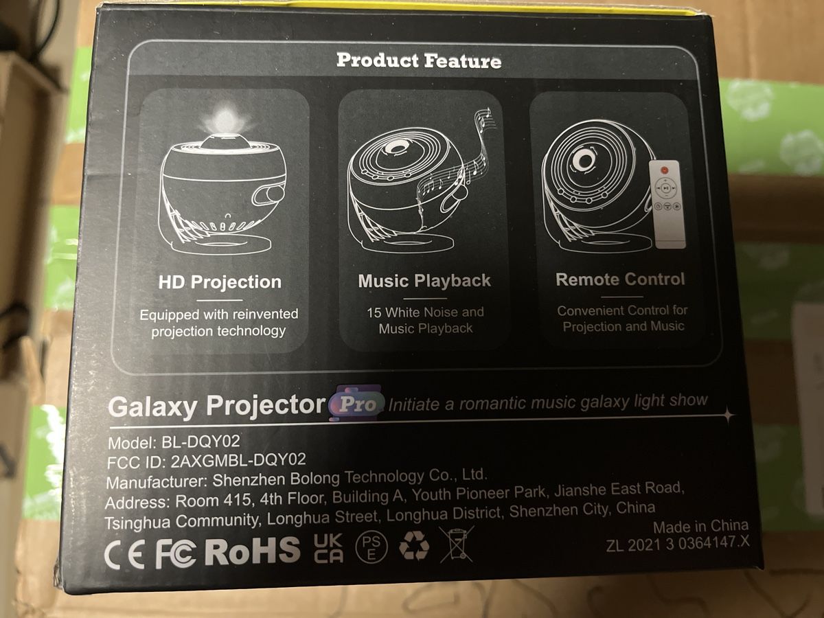 Videoprojektoren: Galaxy Projector Pro mit Musik  neu – Neu und originalverpackt aus Emmenbrücke von evo34 4