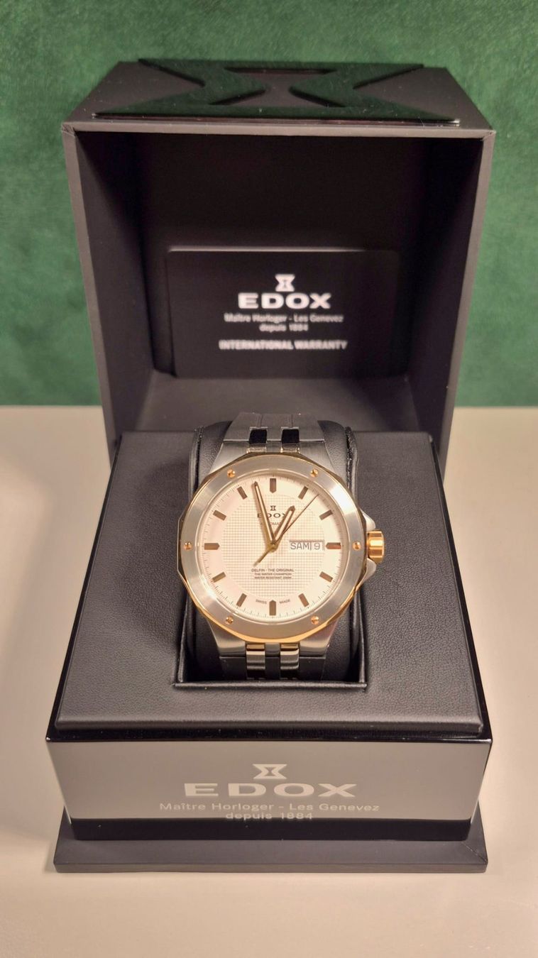 Edox Orologi: Edox Delfin Day-Date Automatic 43mm – Nuovo (secondo la descrizione) da Gais venduto da thomasc9044 2