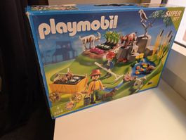 Playmobil super set 3124 campo con animali