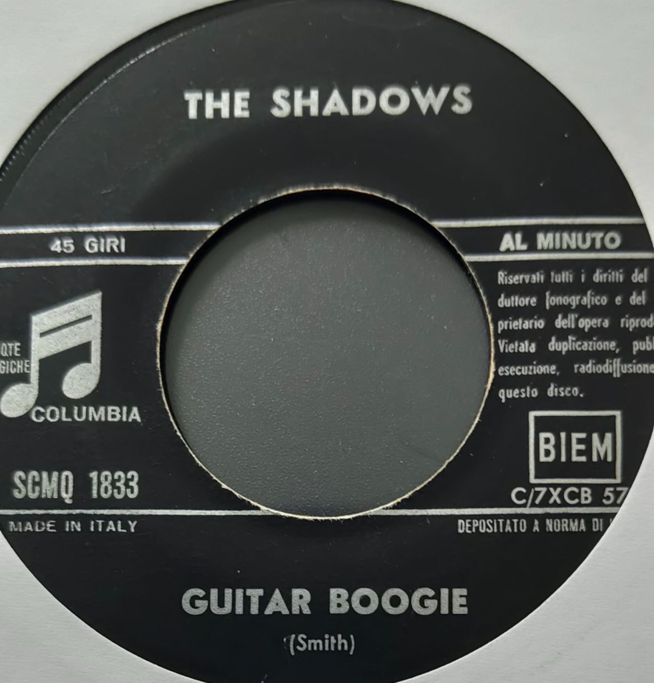 Schallplatten: Vinyl-Single The Shadows - Guitar Boogie – Gebraucht aus Langenthal von Modo39