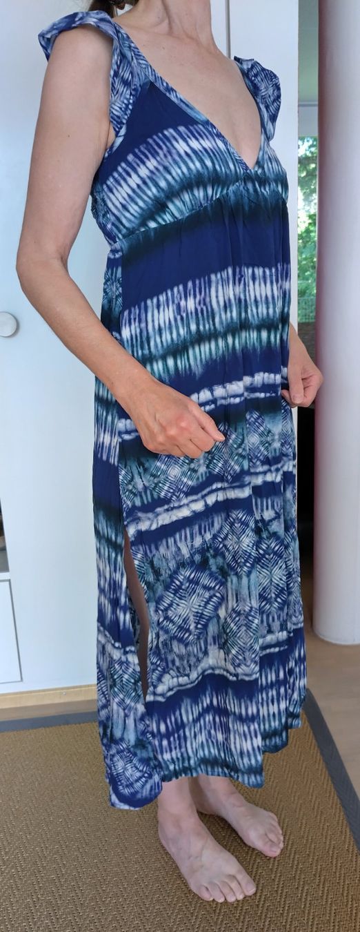 Vestiti: Sommerkleid in Blau und Türkis – Nuovo (secondo la descrizione) da Zürich venduto da Mokile
