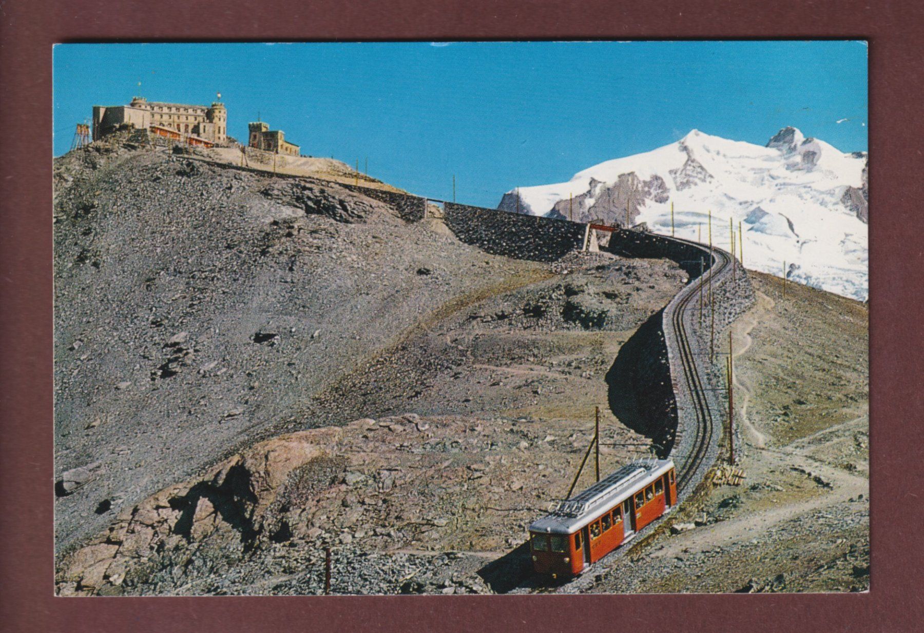 Ansichtskarten: GORNERGRAT-KULM - Bahn – Gebraucht aus Pully von nicecards-shop