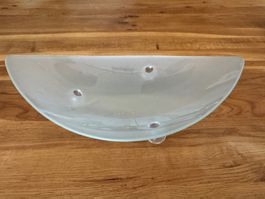 🌻 Schicke Vintage Glasschale mit Füssen