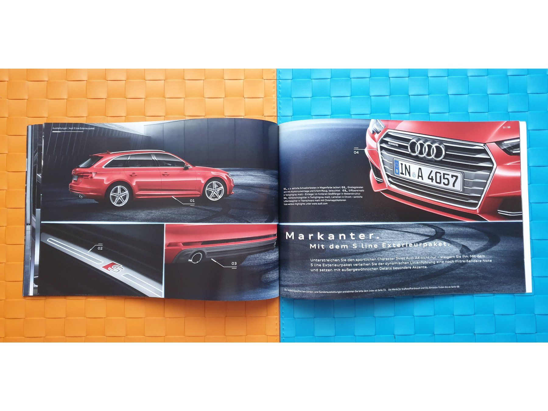 Zeitschriften & Magazine: AUDI A4 B9 (8W) 2015 - Prospekt / Katalog – Neu (gemäss Beschreibung) aus Viganello von CARLiteratur 4