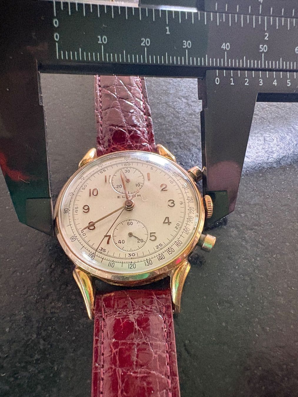 Orologi: Eldor Schaltradchrono Valjoux 37.5 mm – Usato da Arzier-Le Muids venduto da Pharmland 7