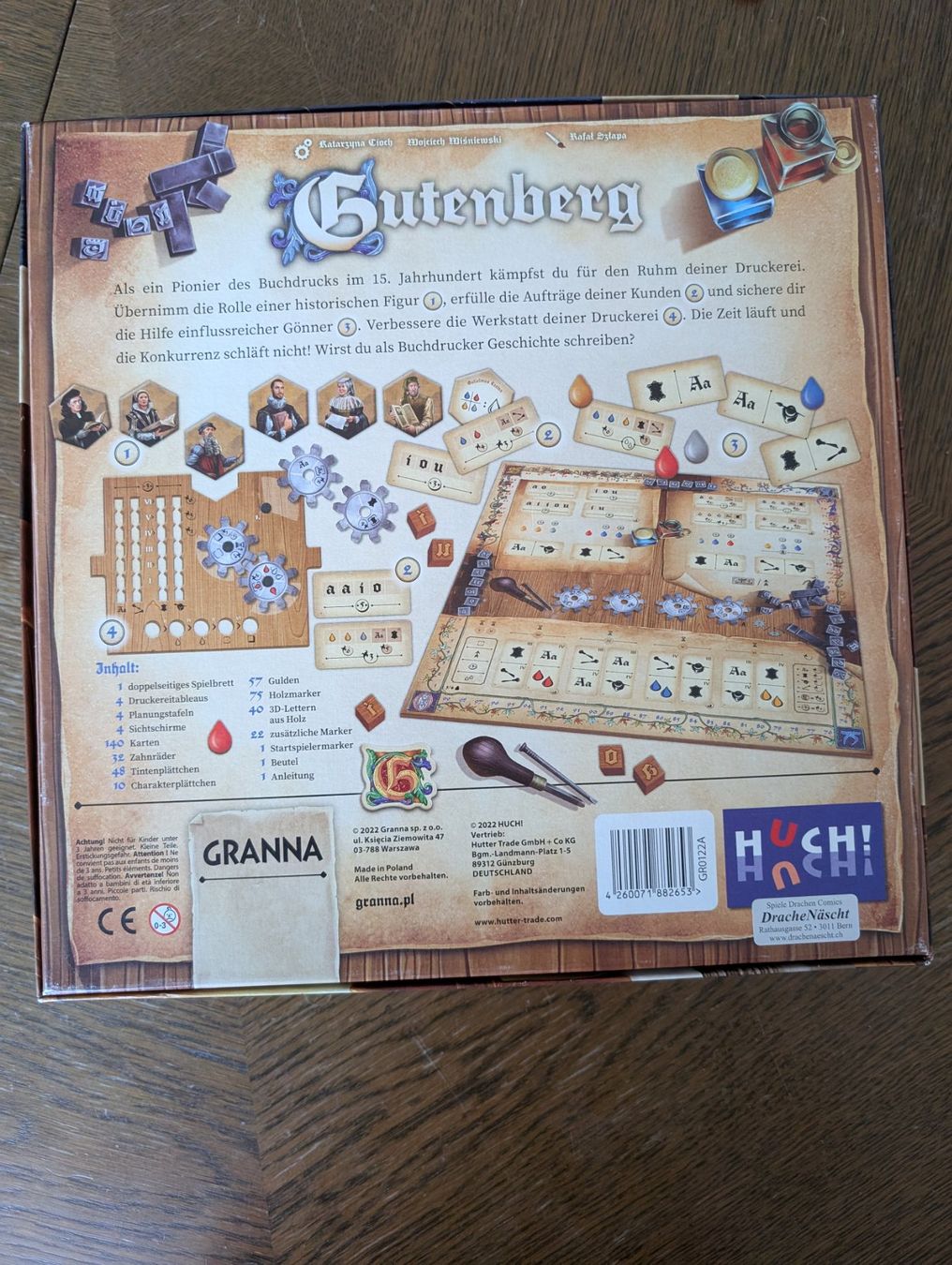 Spiele: Gutenberg – Gebraucht aus Rothrist von hae_c5fw 2