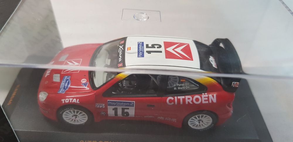 Miniature Citroën Xsara WRC N°19 Turquie 2003 - Échelle 1:43 - Norev/Ixo - Occasion